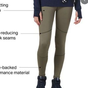 NWT Winter Fleece Sundial Tights